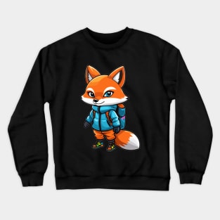 Cute Fox Crewneck Sweatshirt